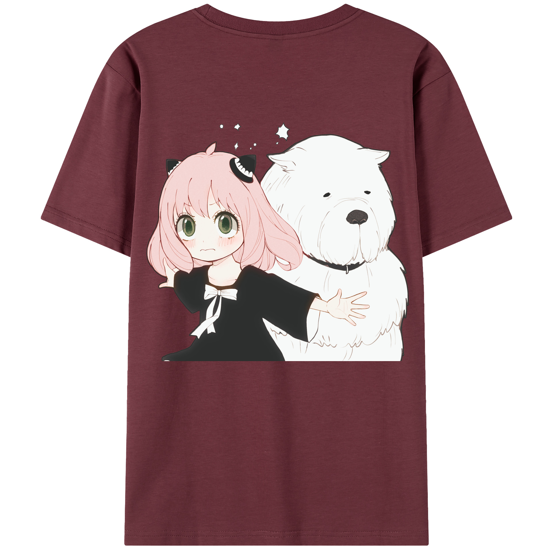 （画像用） SPY×FAMILY间谍家家酒 綿100％半袖Tシャツ（背面プリント）